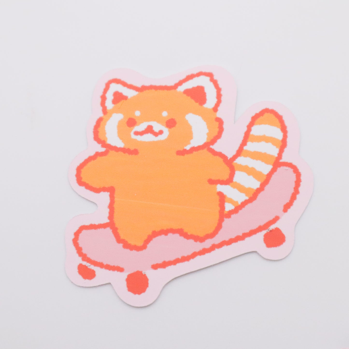 Skateboarding Red Panda | Sticker