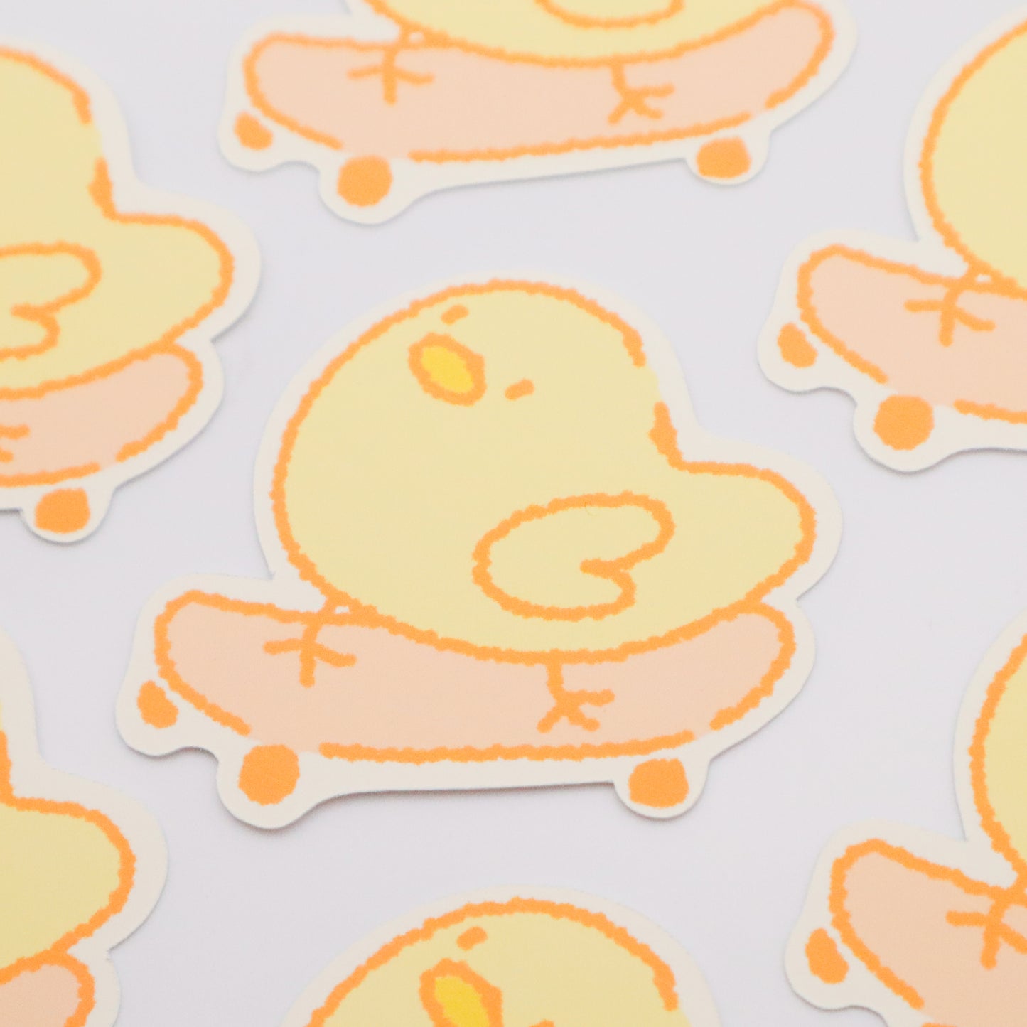 Skateboarding Chicken | Sticker