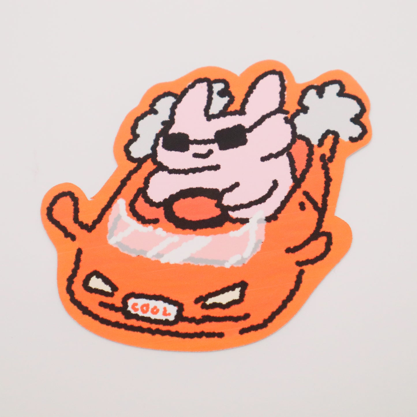 Racecar Bunny | Sticker
