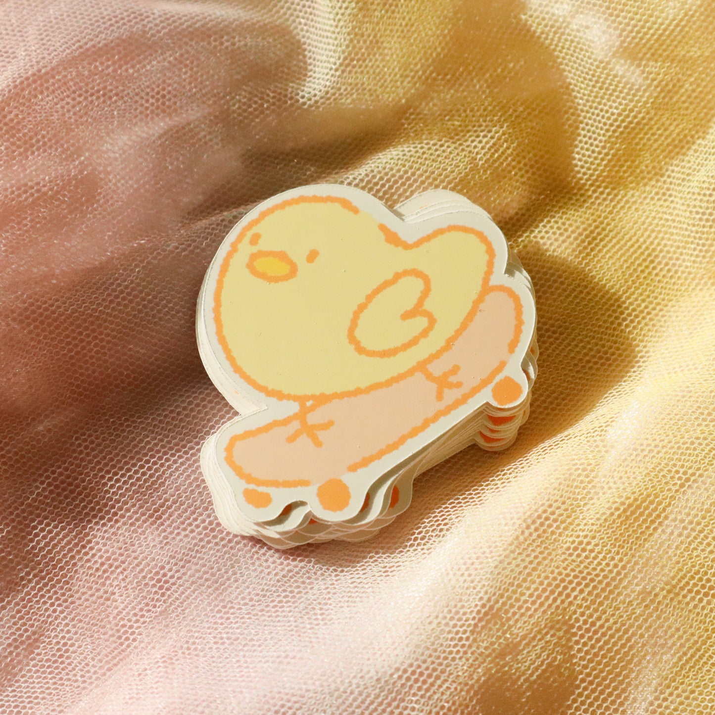 Skateboarding Chicken | Sticker
