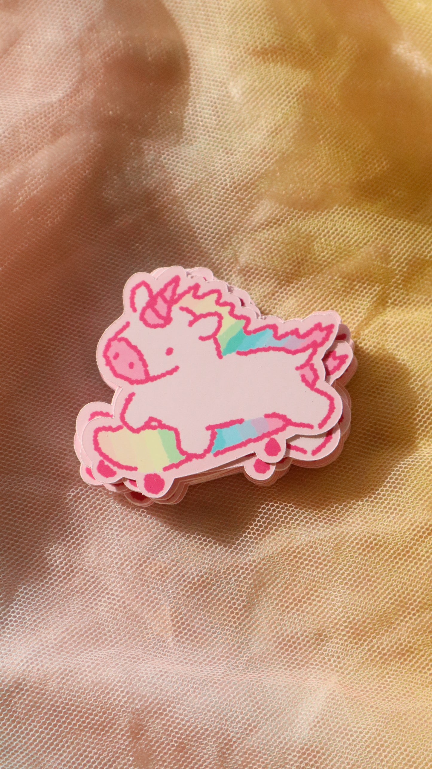 Skateboarding Unicorn | Sticker