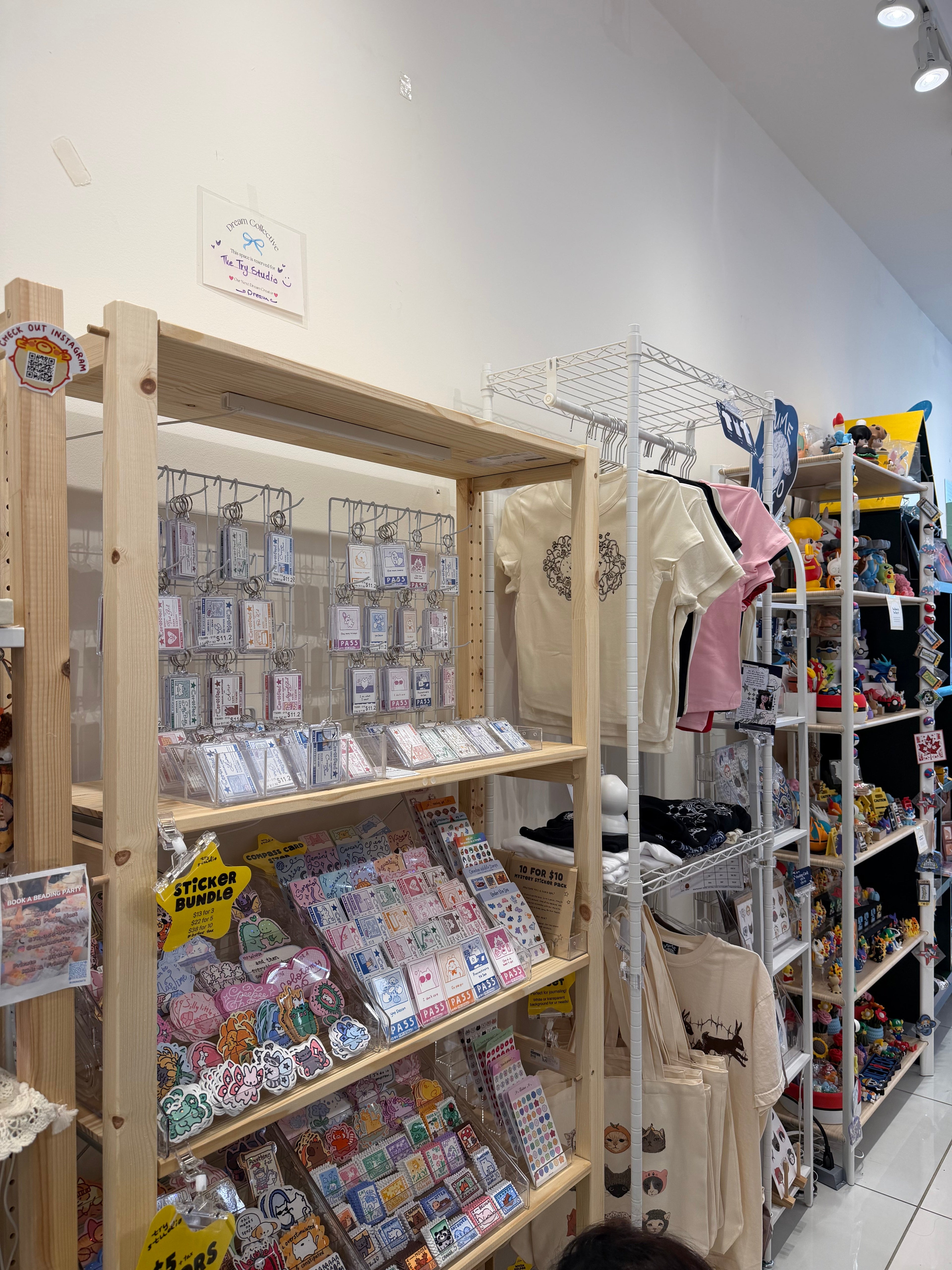 Seeing us in person: Where to find our shelves?