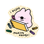I Enjoy Making Things | Sticker