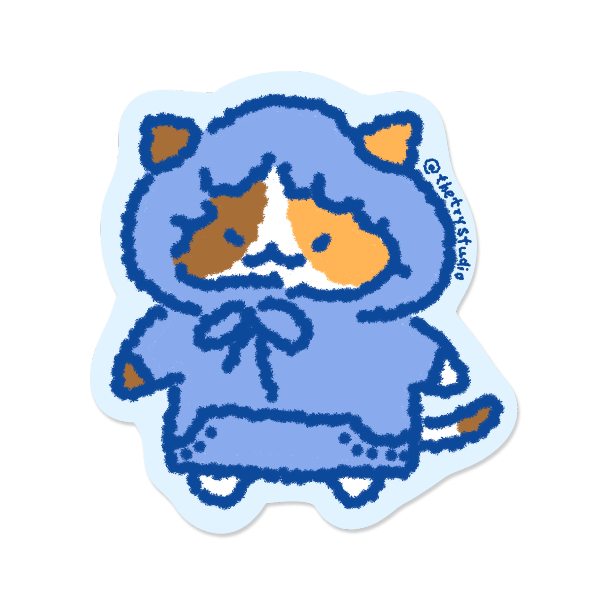 Hoodie Cat | Sticker