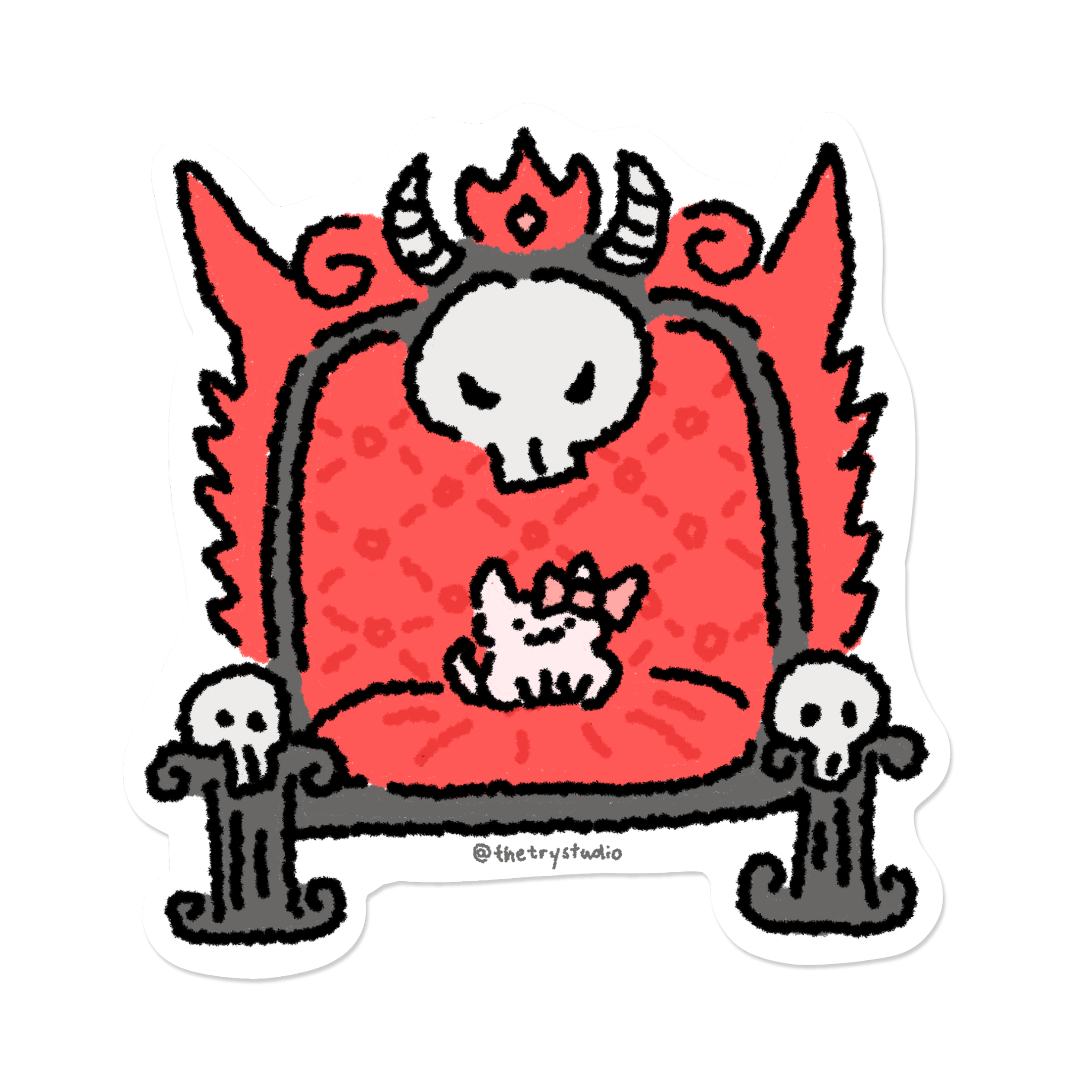 I'm Not Cute | Sticker