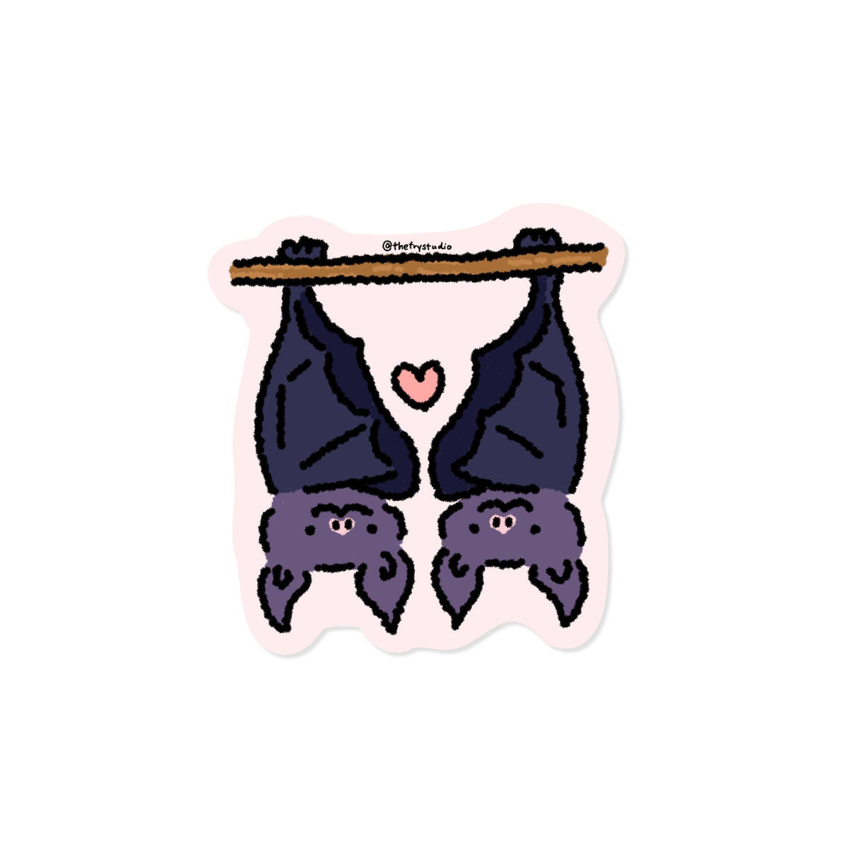Bats in love | Sticker