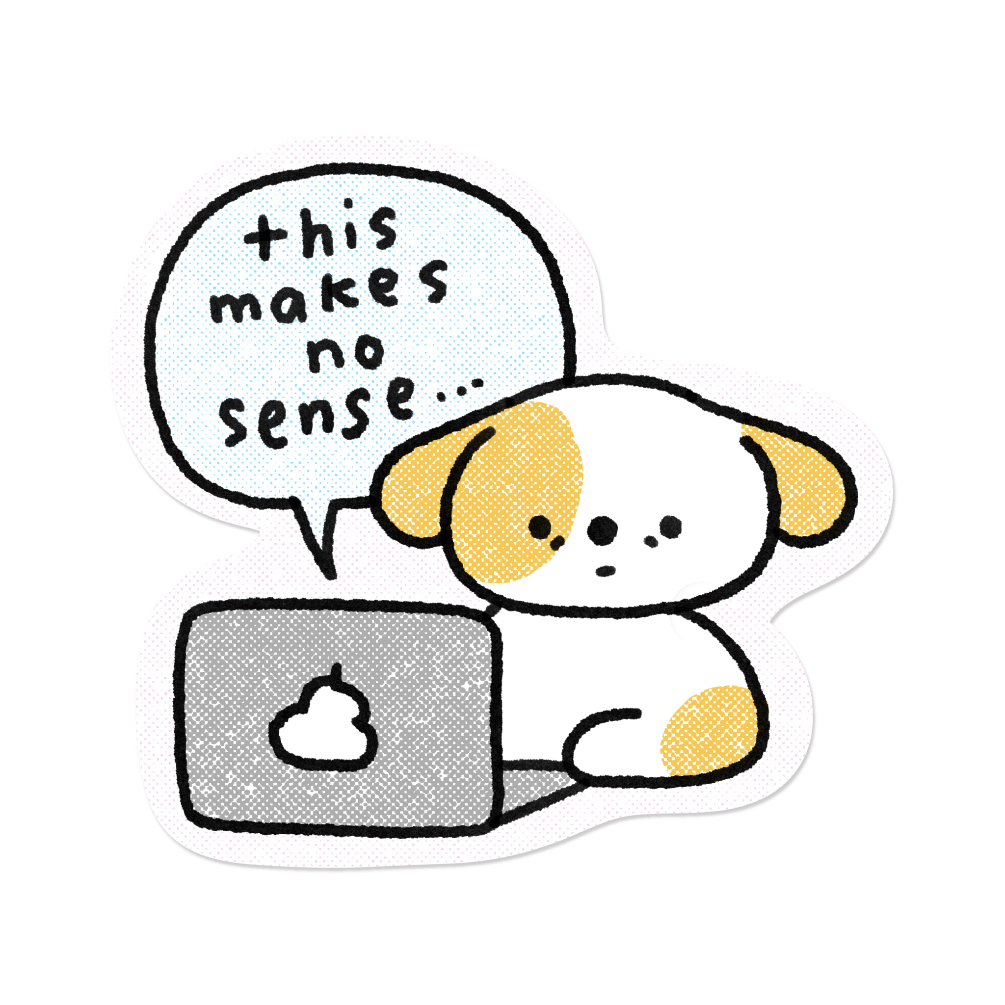 This Makes No Sense | Sticker