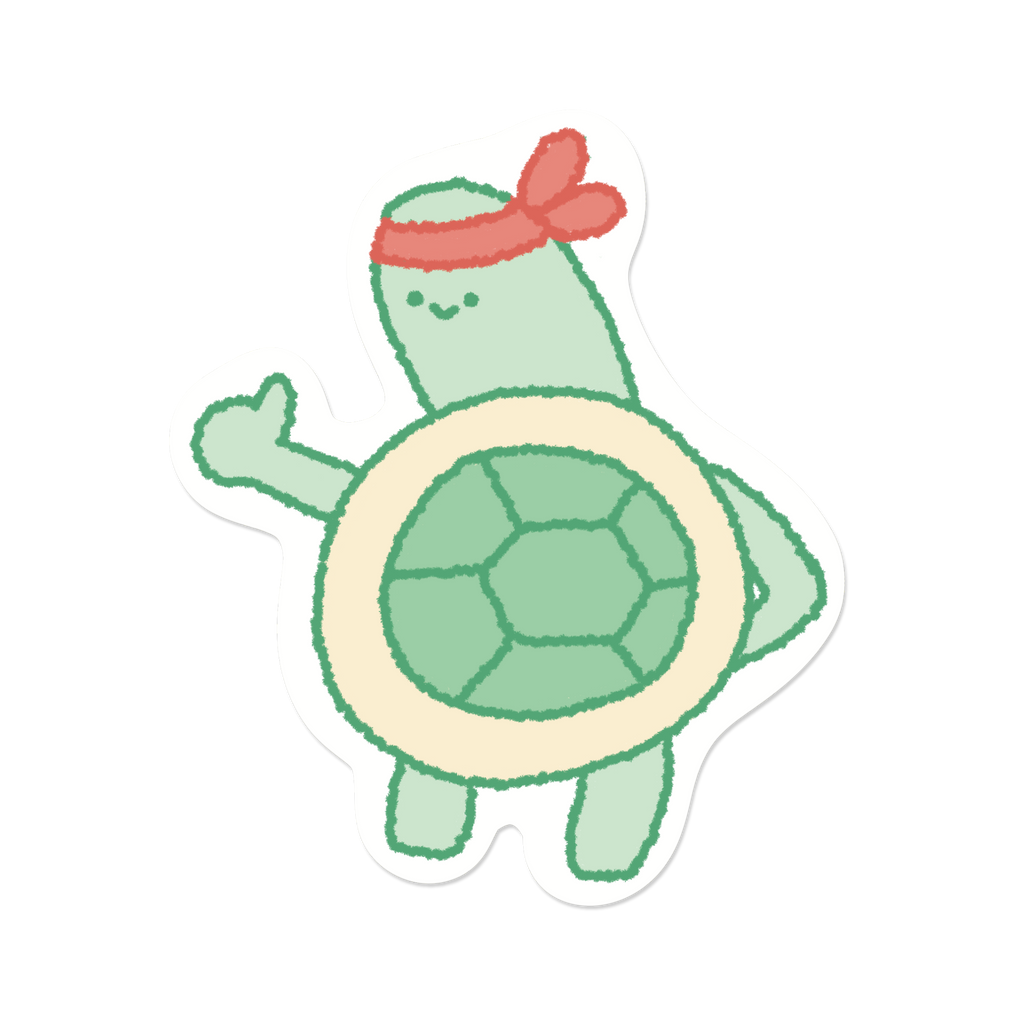 The Tortoise Wins | Sticker