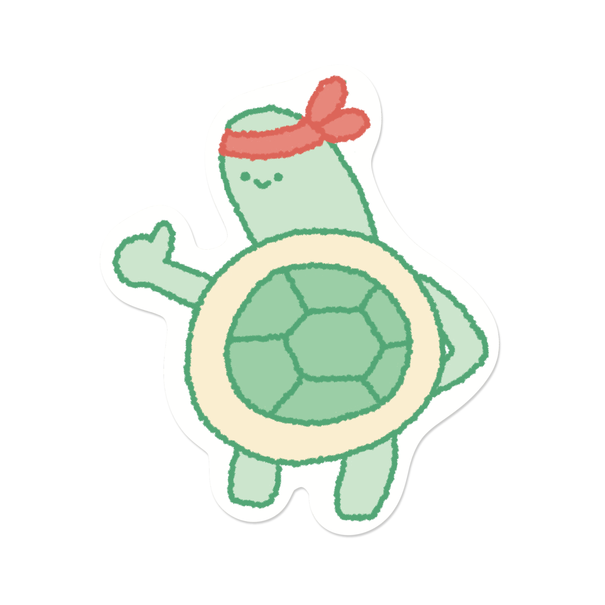 The Tortoise Wins | Sticker