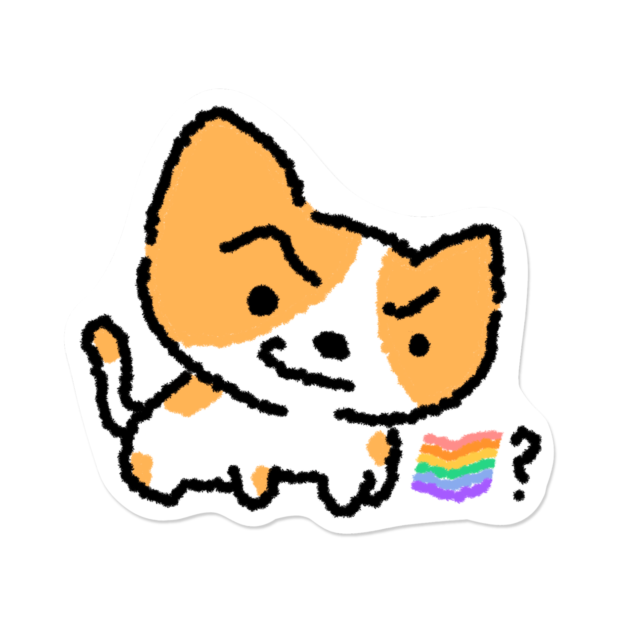 Queer Cat | Sticker
