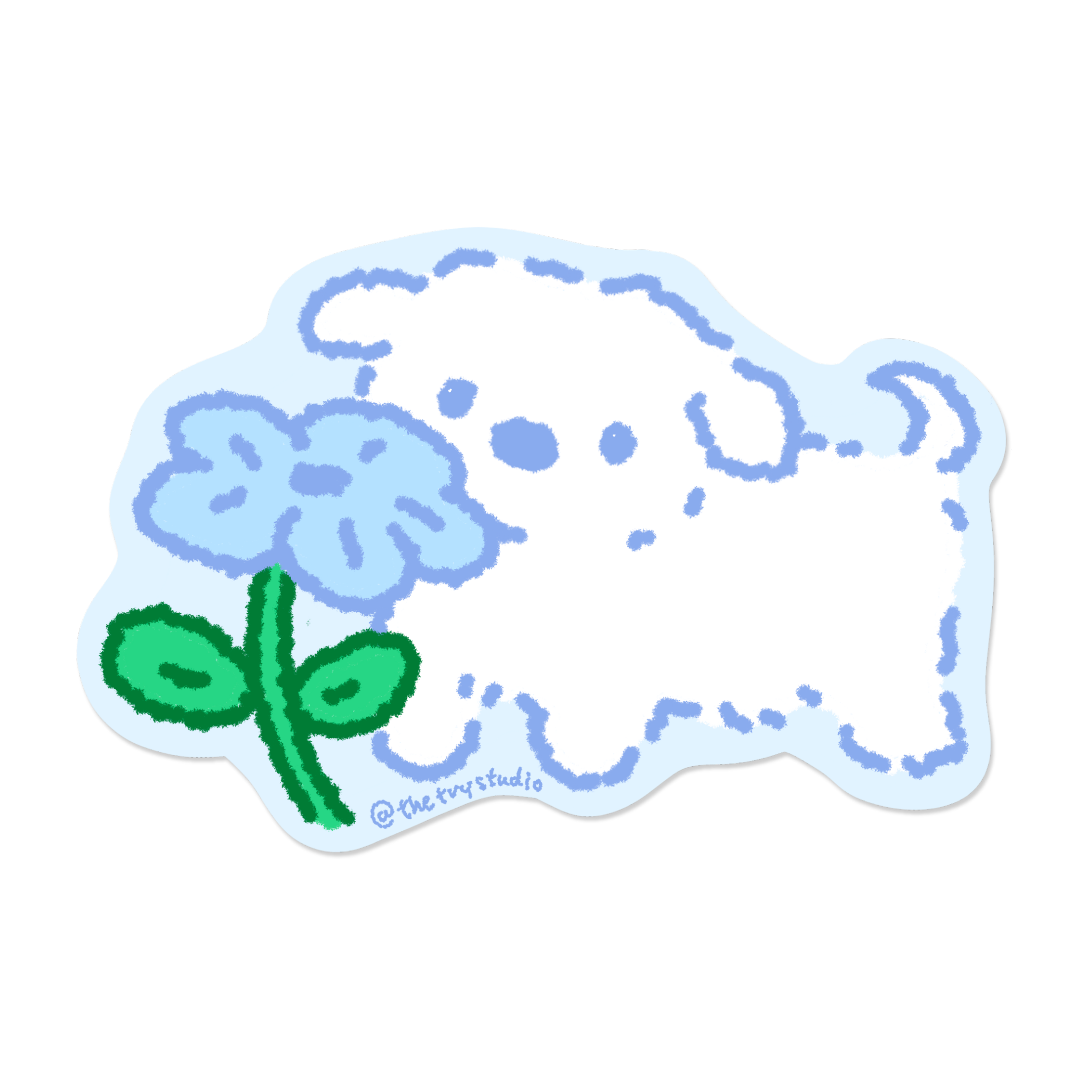 Smell the Flowers | Sticker
