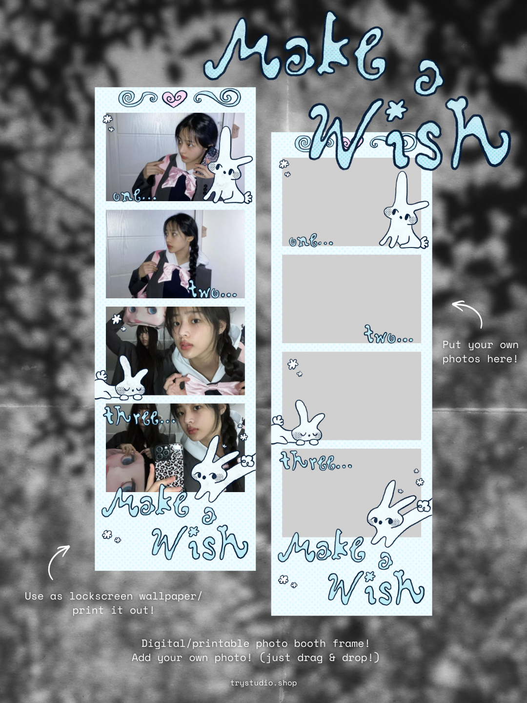 Make a Wish | Photo Booth Frame