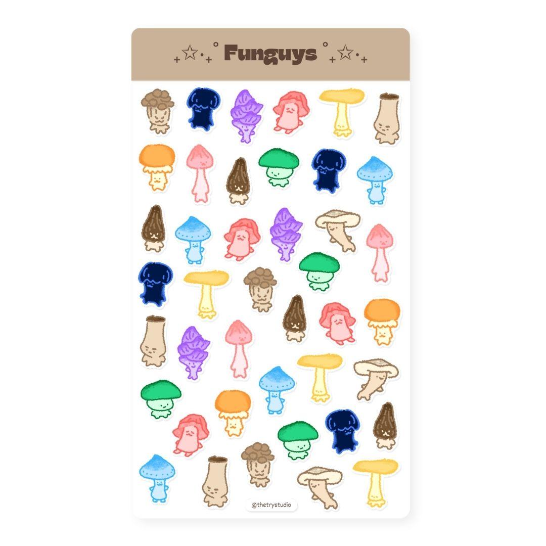 Funguys | Sticker Sheet