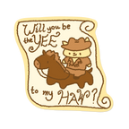 Will you be the Yee to my Haw? | Sticker