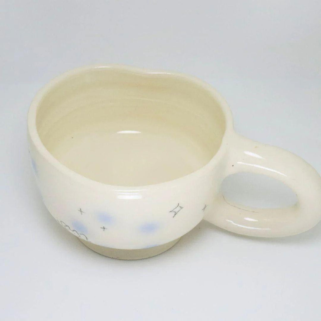 Icy Blue | Heart Mug