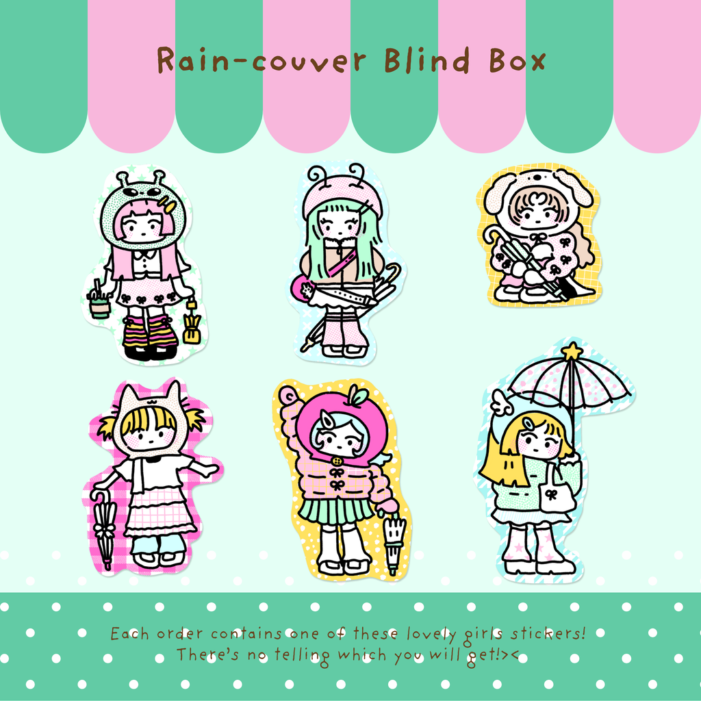 Raincouver Girls | Sticker Blind Box