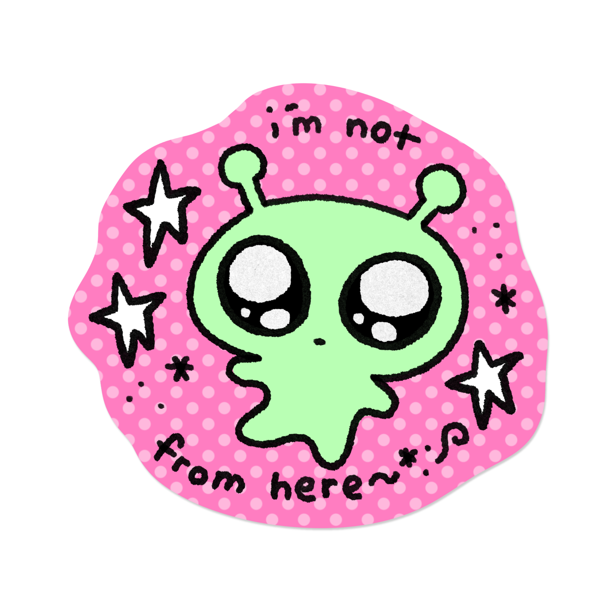 I'm Not From Here | Sticker