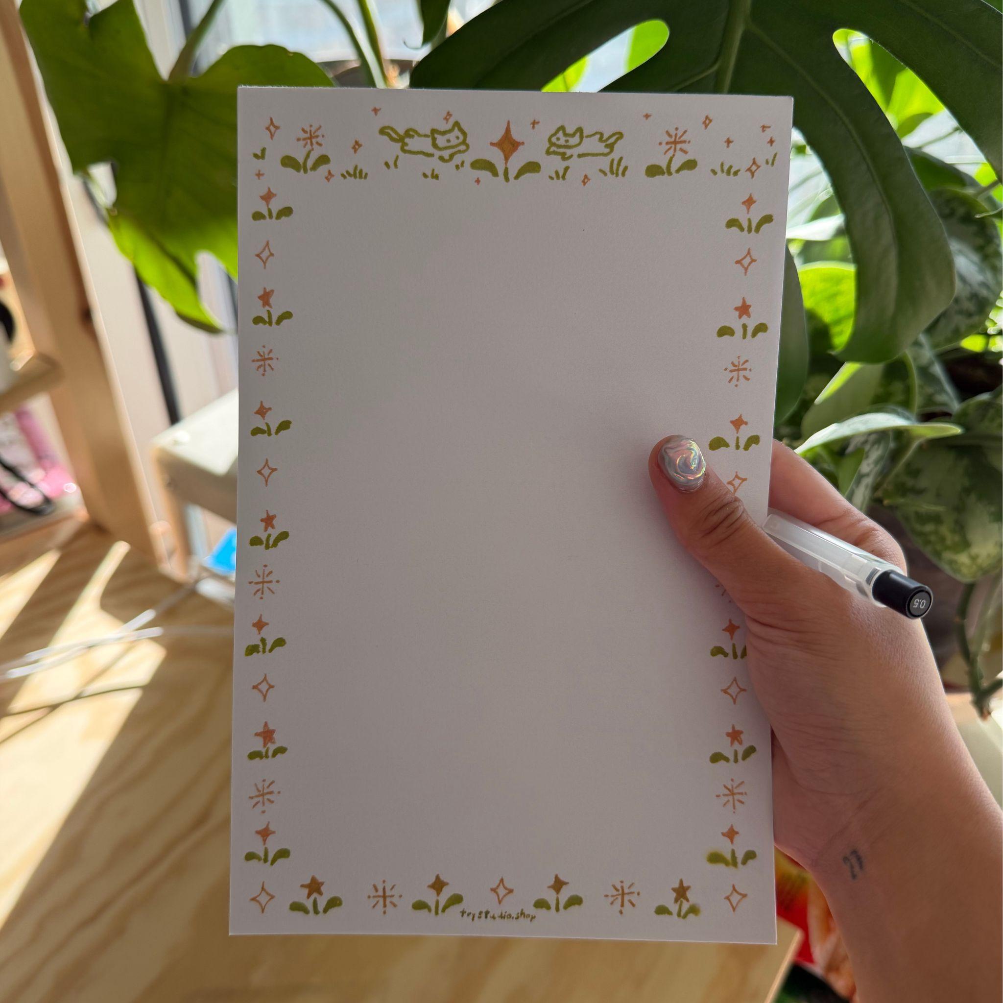 The magic flower | Daily memo pad
