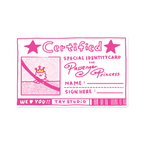 Certified | Transit Card Sticker