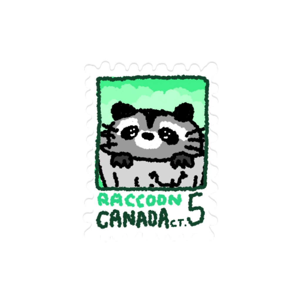 Canadian Wildlife Stamp | Sticker