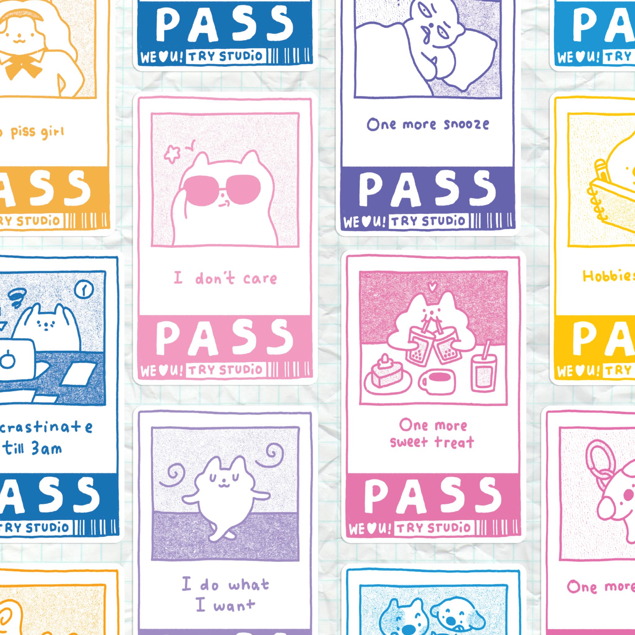 Pass | Transit Card Sticker