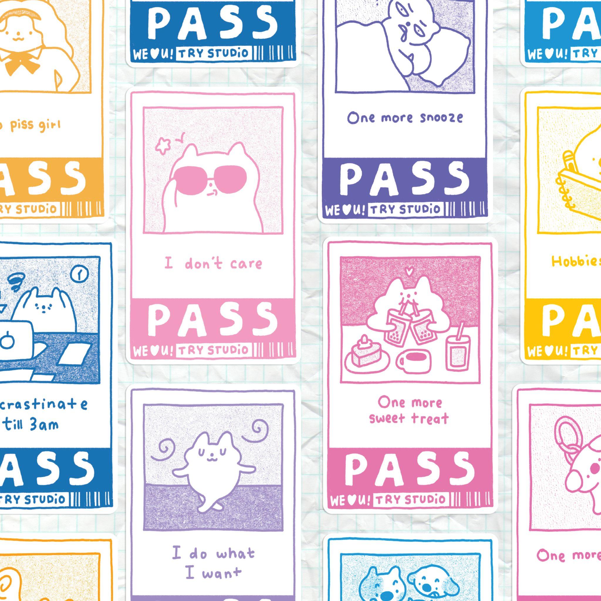 Pass | Transit Card Sticker