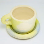 Cloudy Days (Green & Blue) | Mug