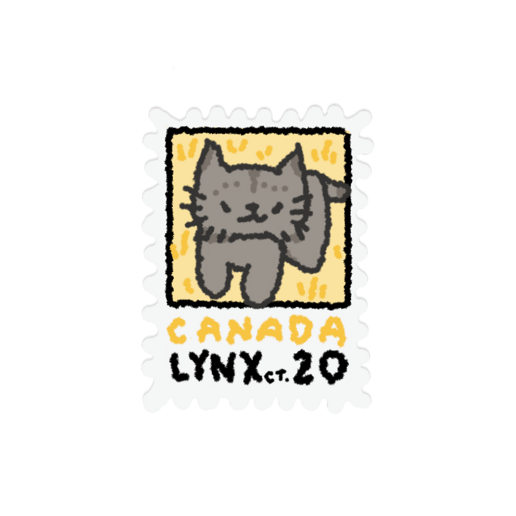 Canadian Wildlife Stamp | Sticker