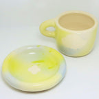 Cloudy Days (Blue & Green) | Plate