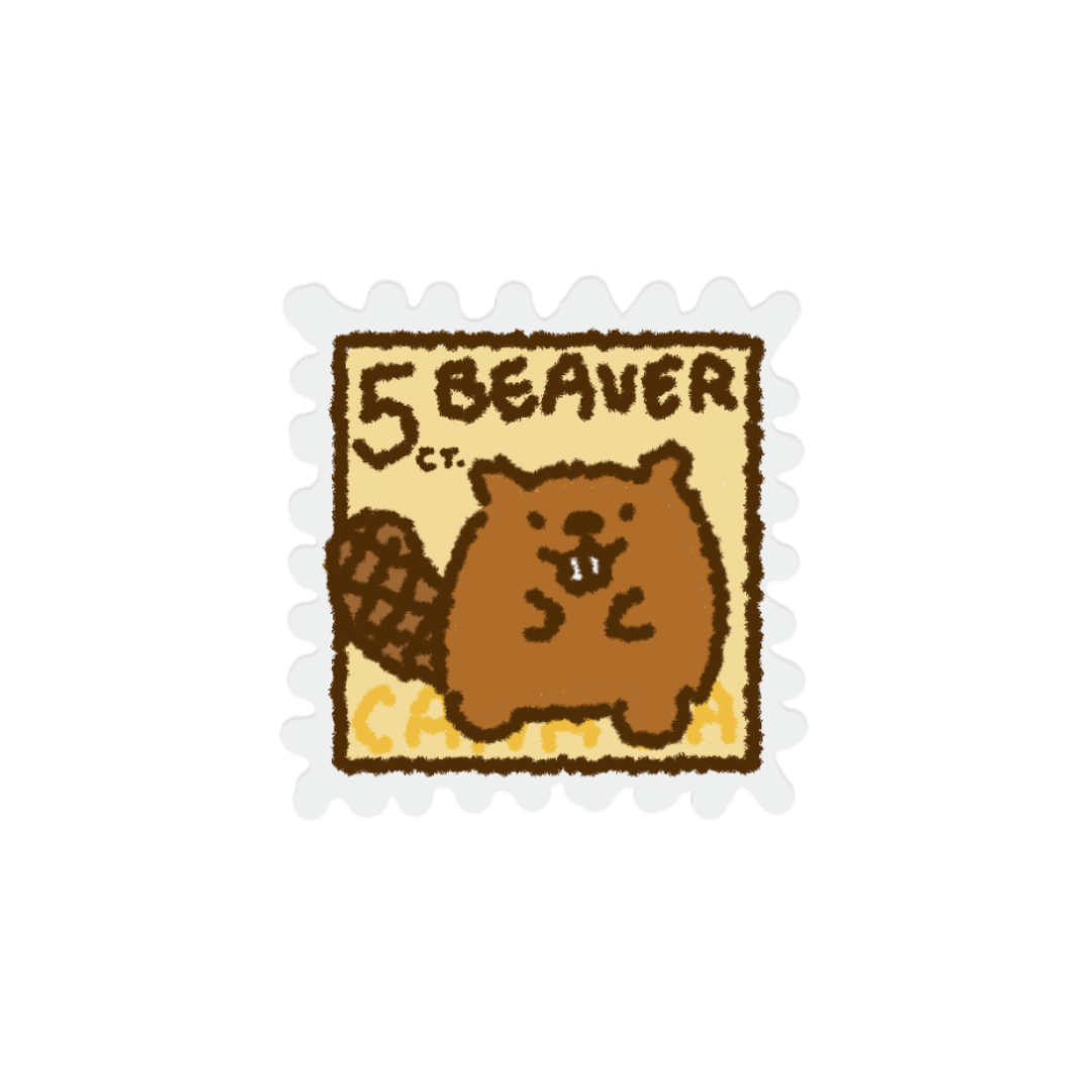 Canadian Wildlife Stamp | Sticker