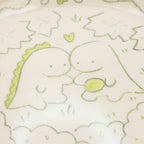 Dinosaurs in love | Plate