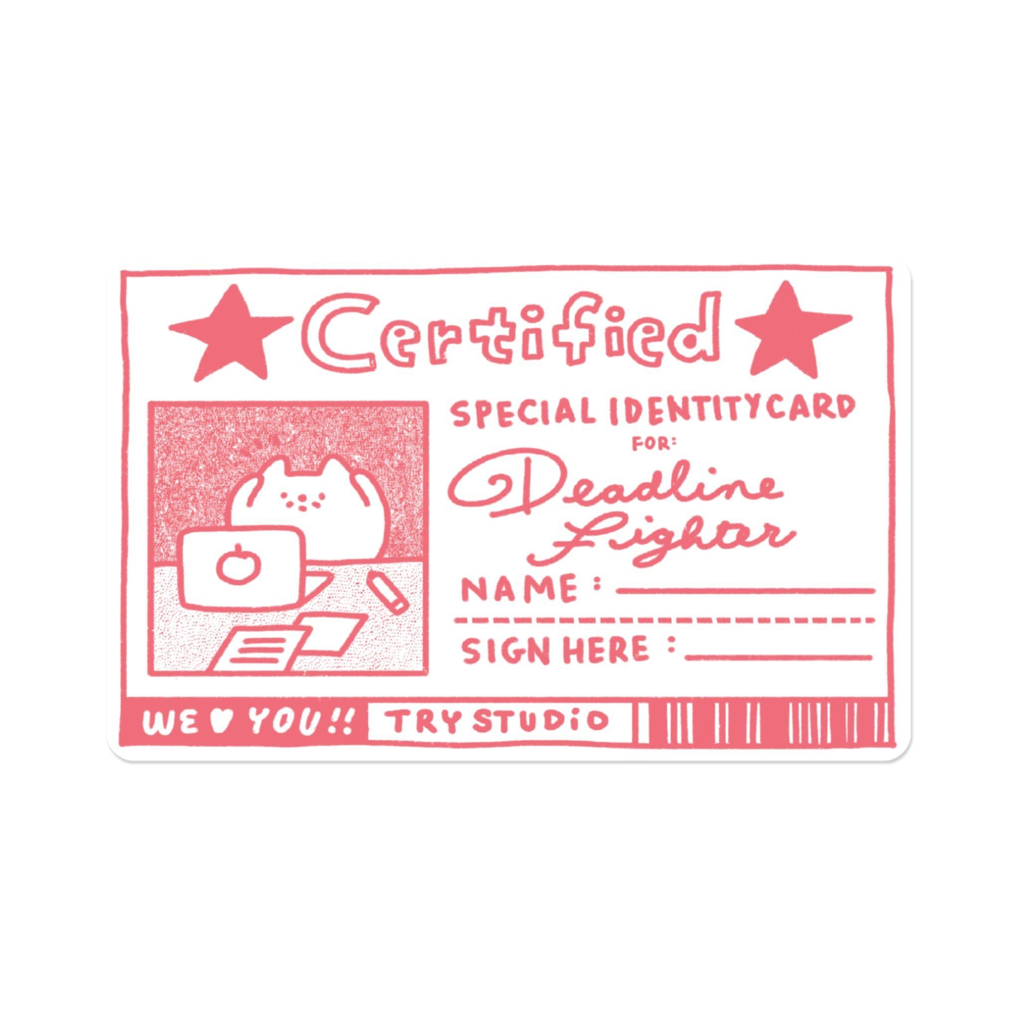 Certified | Transit Card Sticker