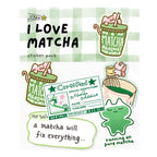 I Love Matcha | Sticker Pack