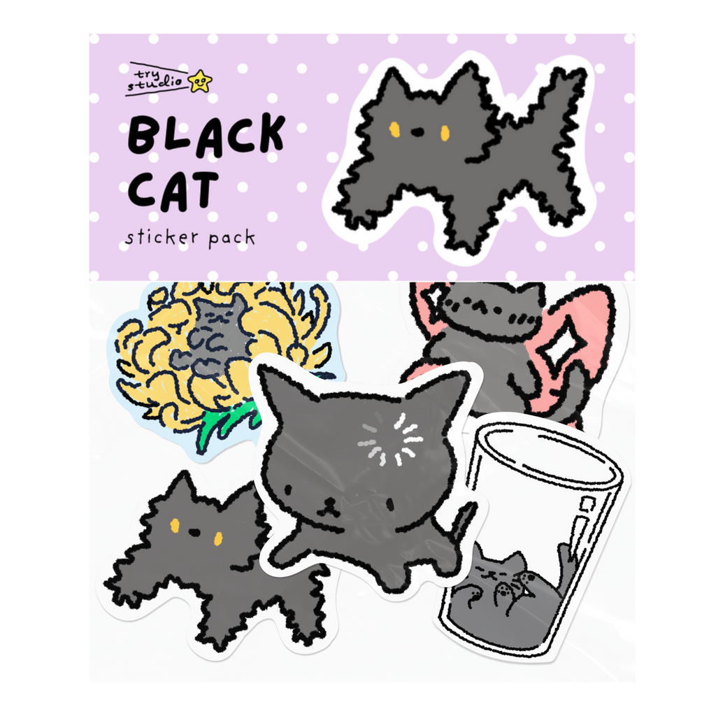 Black Cat | Sticker Pack