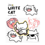 White Cat | Sticker Pack