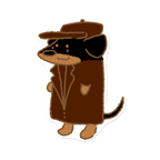 Detective Dogs | Sticker