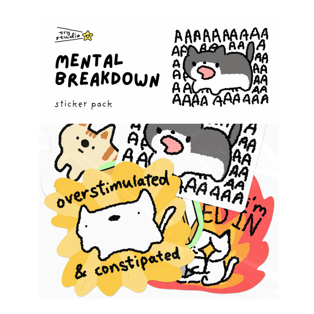 Mental Breakdown | Sticker Pack