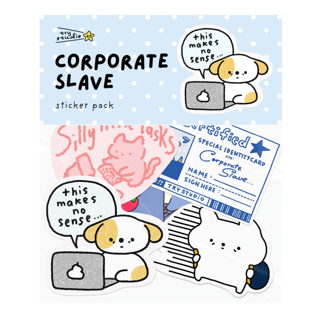 Corporate Slave | Sticker Pack