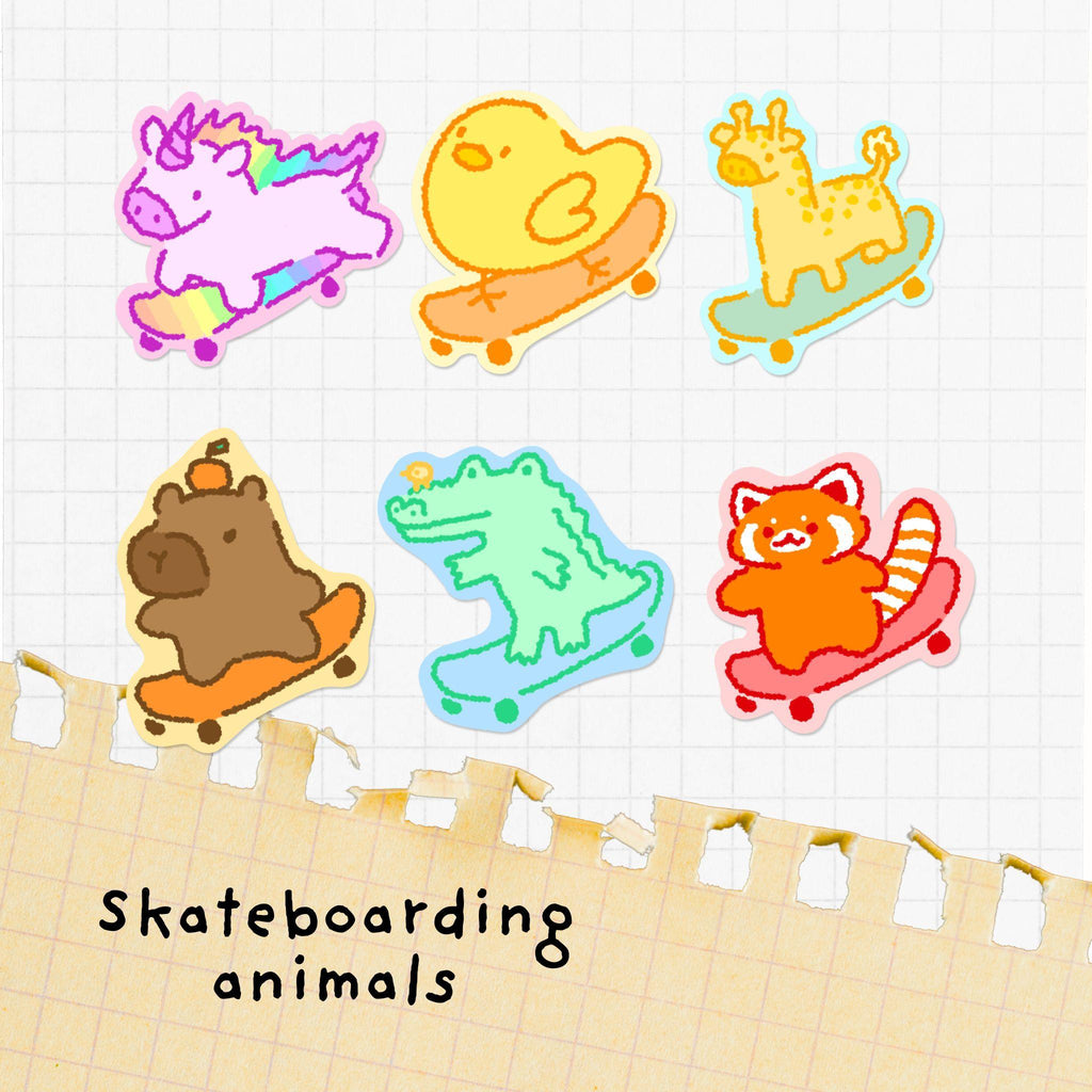 Skateboarders | Sticker