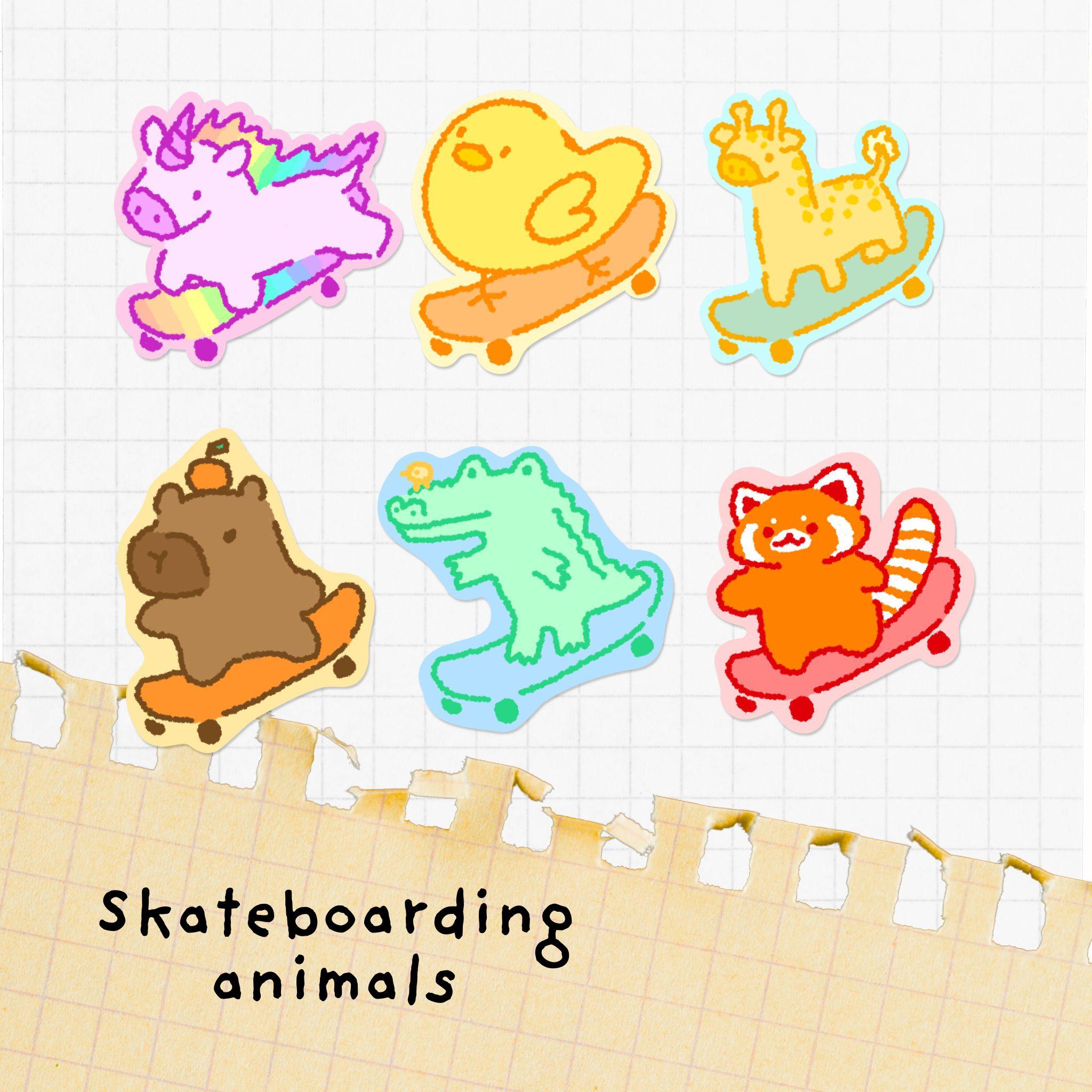 Skateboarders | Sticker