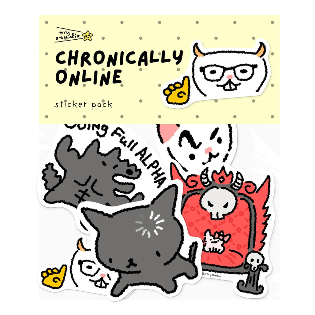 Chronically Online | Sticker Pack