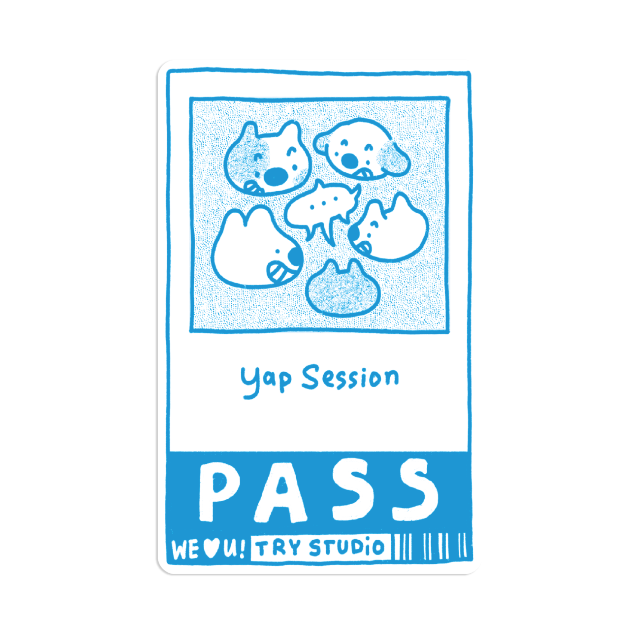 Pass | Transit Card Sticker