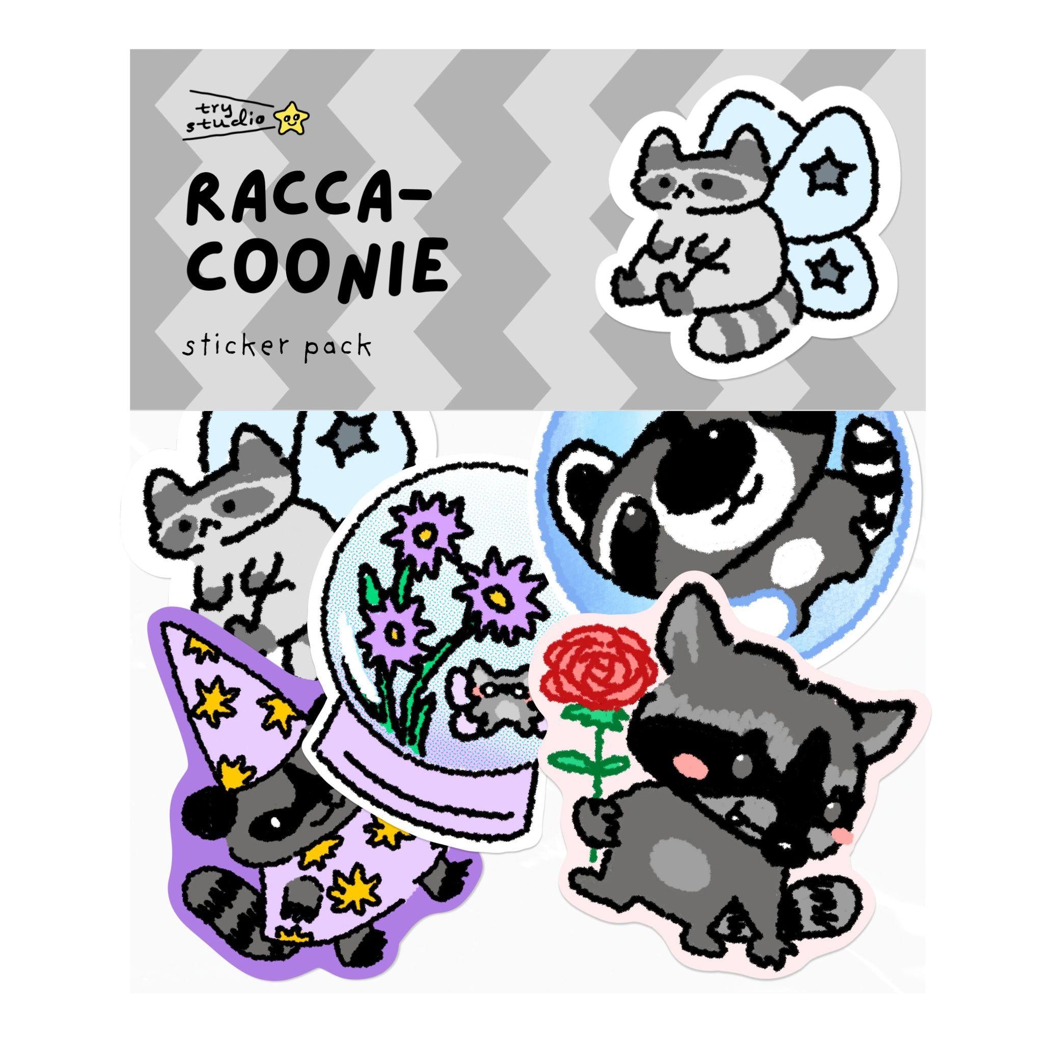 Raccacoonie | Sticker Pack