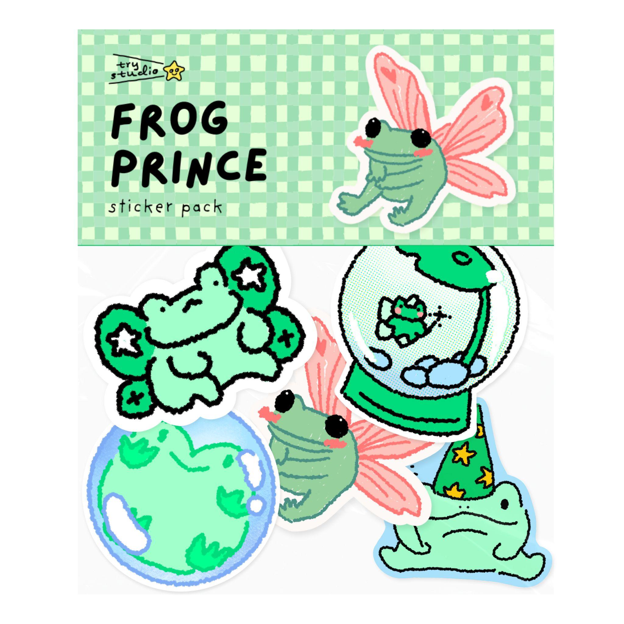Frog Prince | Sticker Pack