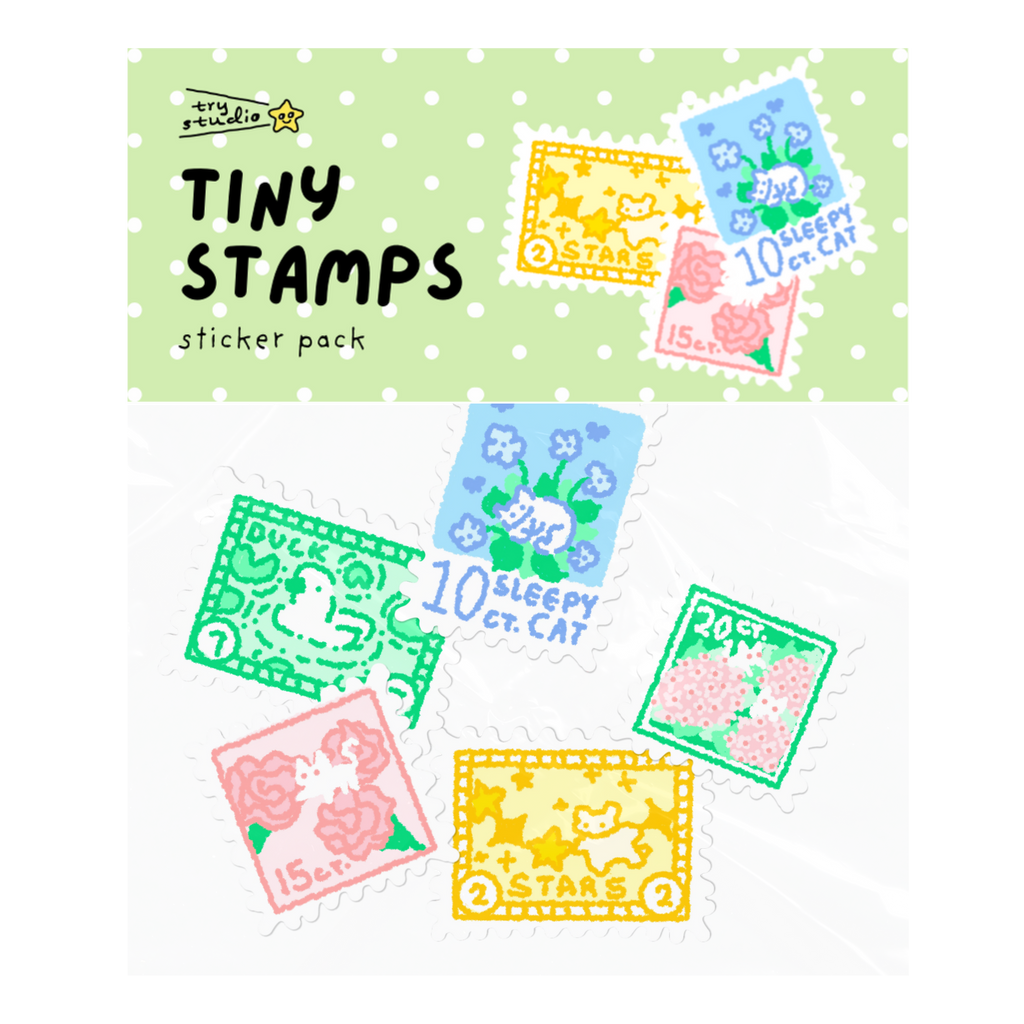 Tiny Stamps | Sticker Pack