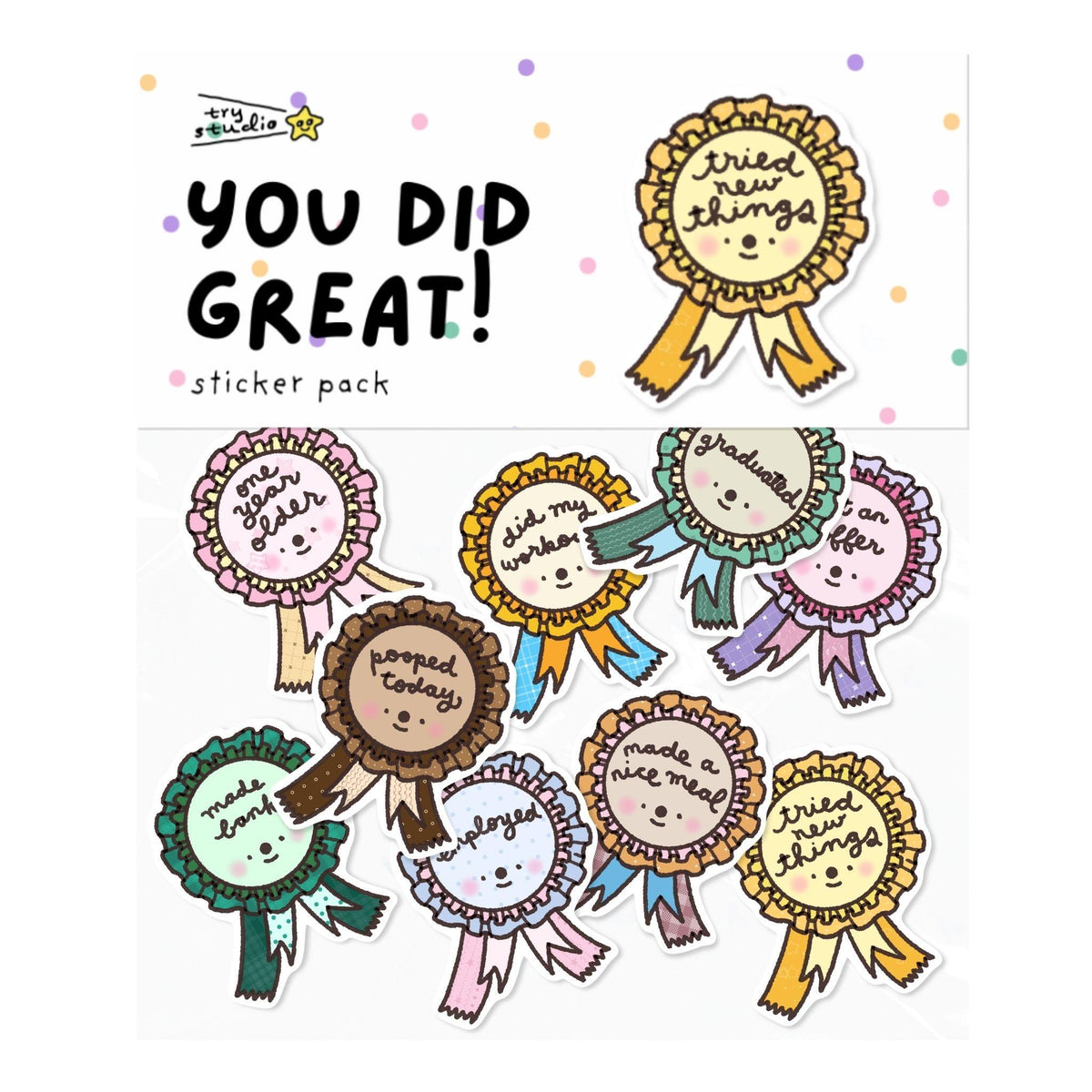 You did Great! | Sticker Pack