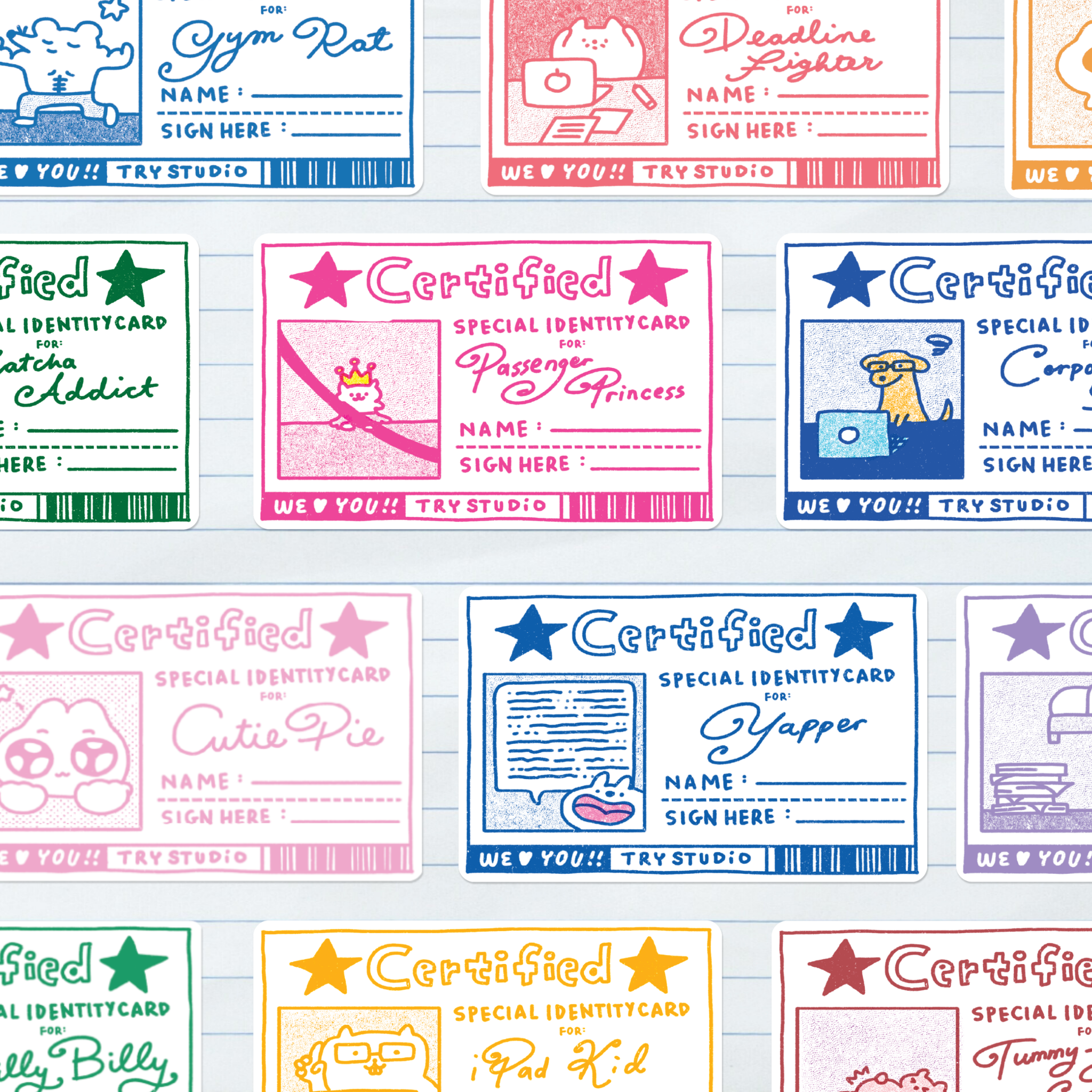 Certified | Transit Card Sticker