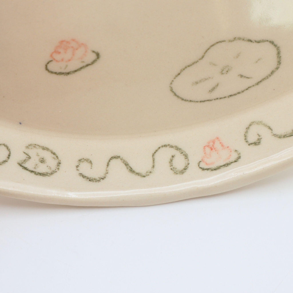 I just small frog | Plate