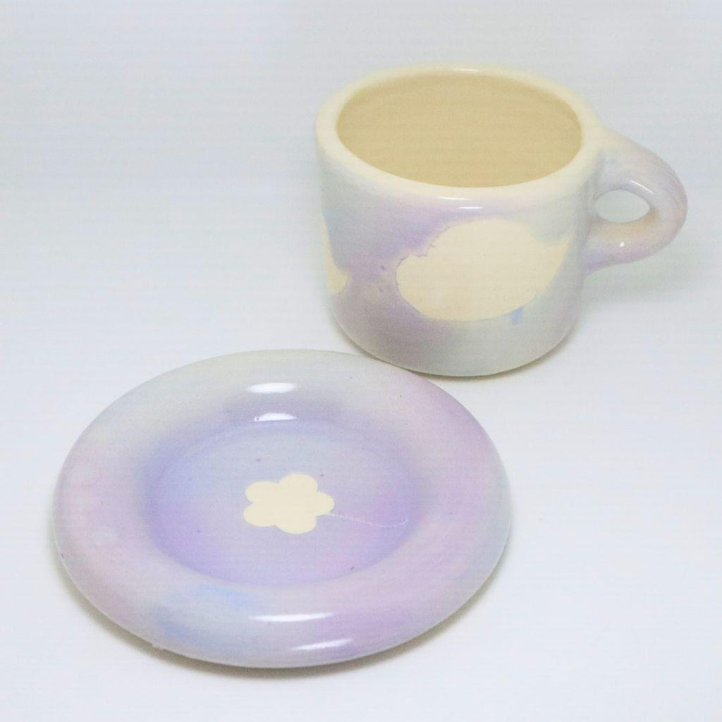 Cloudy Days (Purple) | Plate