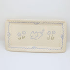 In the flower field | Plate